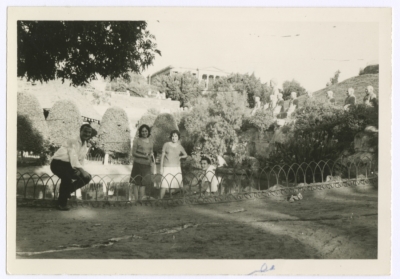 Bassam Shakaa and His Wife with Their Friends in Cairo, 1963