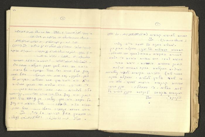 Nimr Murqus' Notes and Lectures Notebook 