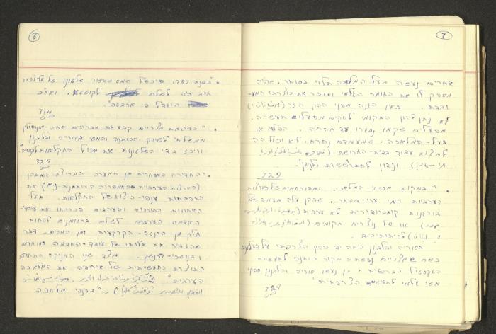 Nimr Murqus' Notes and Lectures Notebook 
