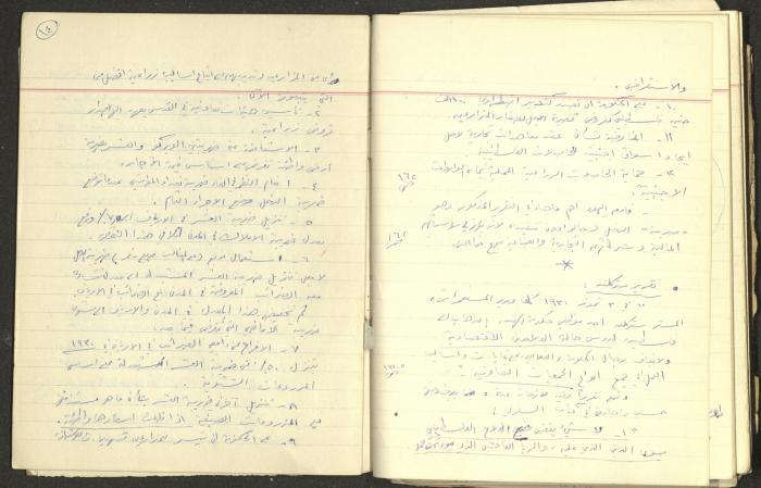 Nimr Murqus' Notes and Lectures Notebook 