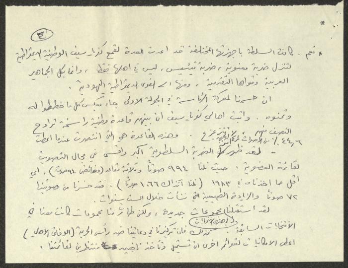 تلخيص لانتخابات المجلس المحلي، كفر ياسيف، 21 كانون الأول 1990