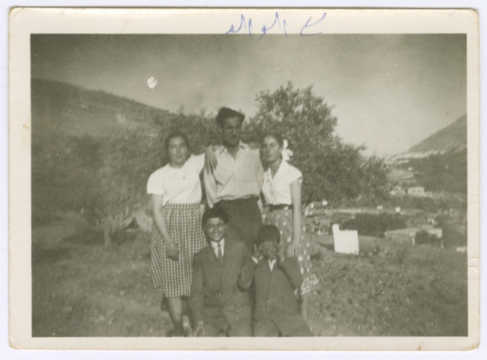 Enaya al-Fassed with Her Family, 2 September 1952