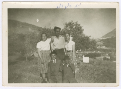 Enaya al-Fassed with Her Family, 2 September 1952