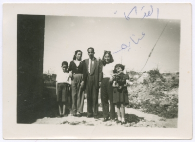 Enaya al-Fassed and Her Family in Jerusalem