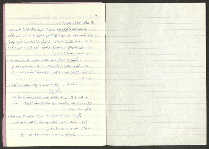 Minutes of the Kafr Yasif Front Meetings, 1982