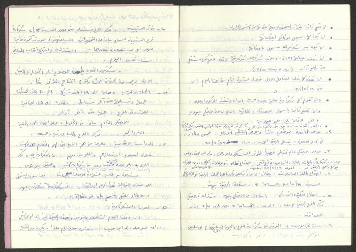 Minutes of the Kafr Yasif Front Meetings, 1982