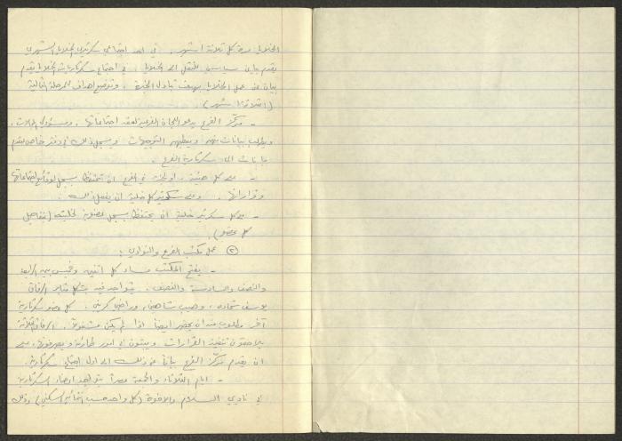 Minutes of the Kafr Yasif Local Committee Meetings, 1981