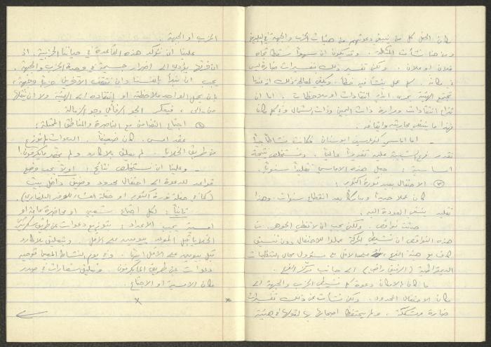 Minutes of the Kafr Yasif Local Committee Meetings, 1981