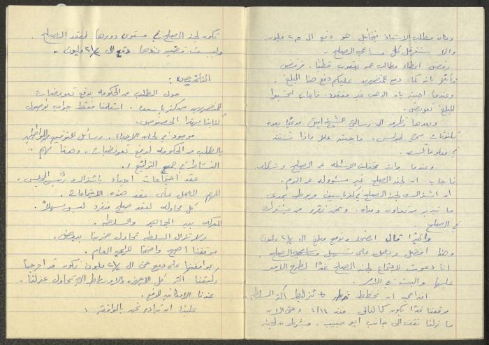 The Minutes of the Kafr Yasif Municipal Committee Meetings, 1982