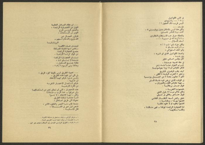 An Issue of al-Jadeed Magazine, the 1970s