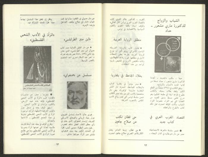 Issue 12 of al-Jadeed Magazine, December 1987 