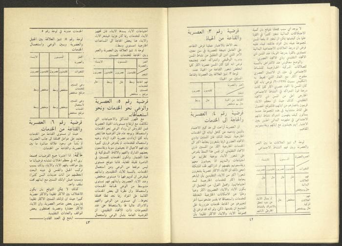 Issues 8 and 9 of al-Jadeed Magazine, September 1985