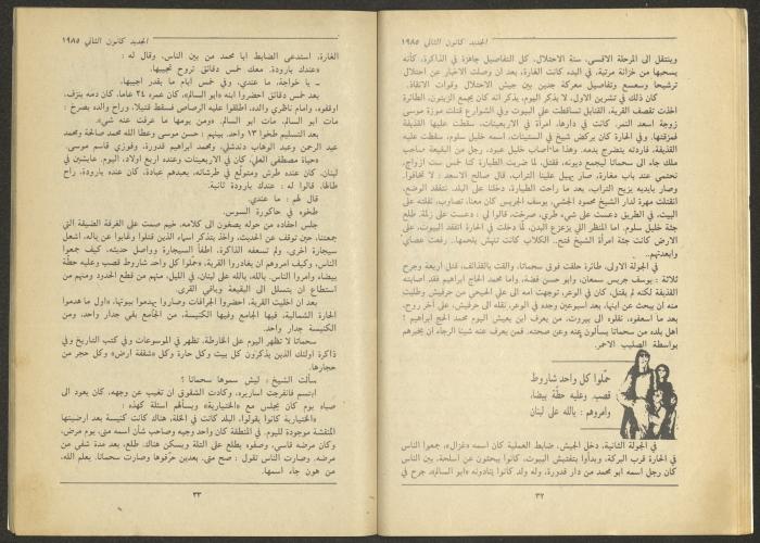 Issue 1 of al-Jadeed Magazine, January 1985