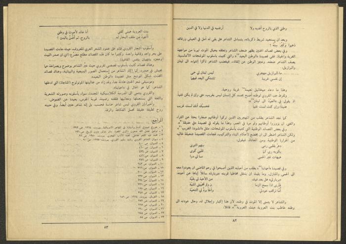 Issue 4 of al-Jadeed Magazine, April 1984