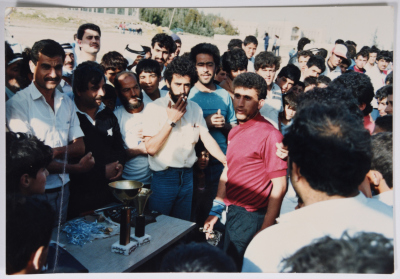 A photo of a competition organized by Abu Deis Club