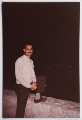 A photo of Salah Ayyad in Jerusalem