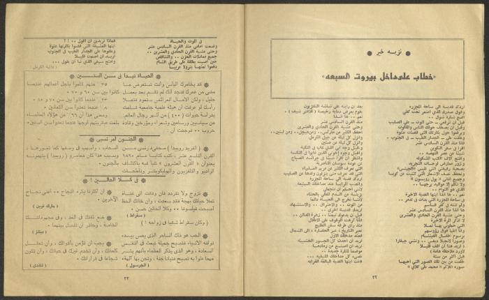 Issue 6 of al-Jadeed Magazine, June 1977 