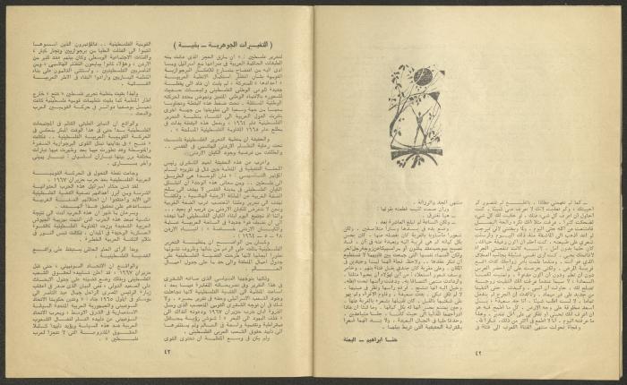 Issue 4 of al-Jadeed Magazine, April 1978 
