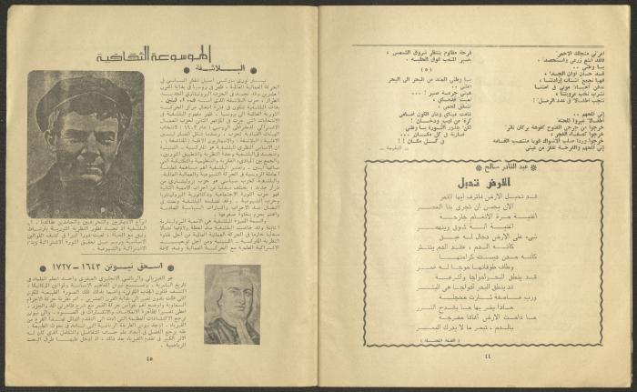 Issue 6 of al-Jadeed Magazine, June 1977 
