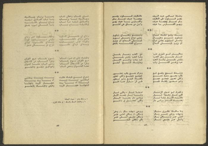 Issues 1 and 2 of al-Jadeed Magazine, January and February 1975 