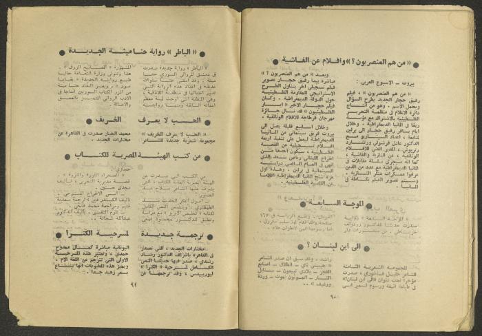 العدد السادس من مجلة الجديد، حزيران 1975