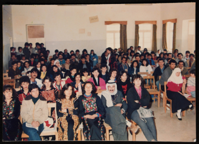 صورة من فعالية لاتحاد لجان العمل النسائي

