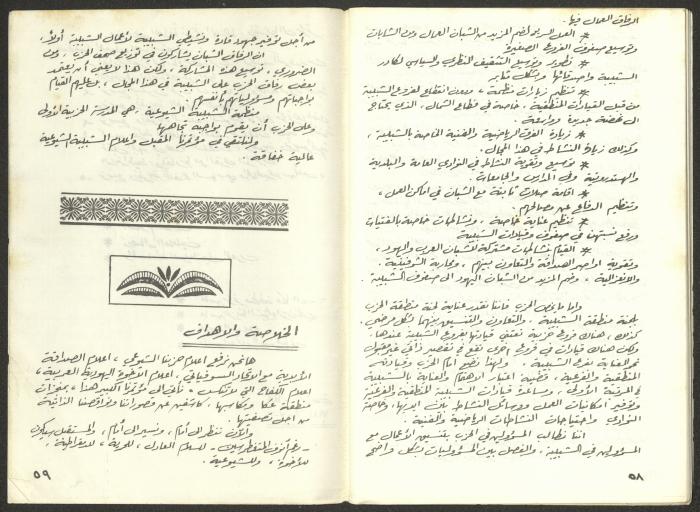 Statement of the Acre District Committee for the Sixth Congress, Submitted to the Israeli Communist Party, November 1981