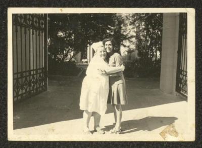 Nabiha Murqus and a Sanatorium Doctor in the Soviet Union, 1972