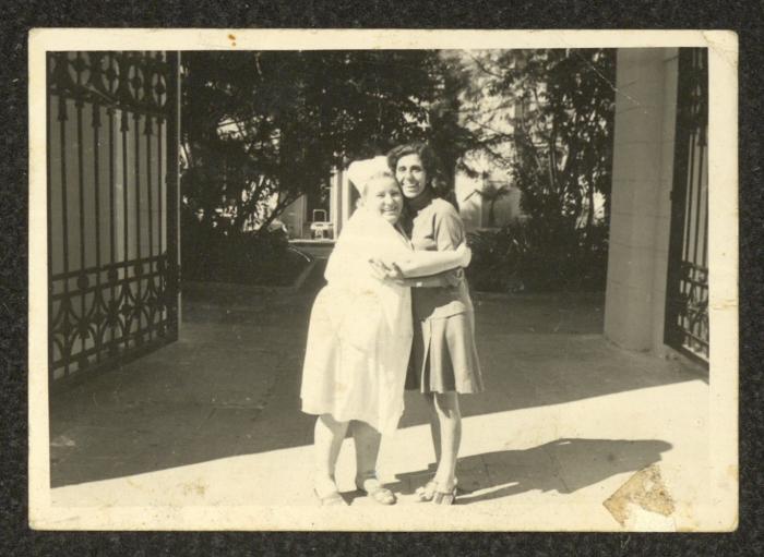 Nabiha Murqus and a Sanatorium Doctor in the Soviet Union, 1972