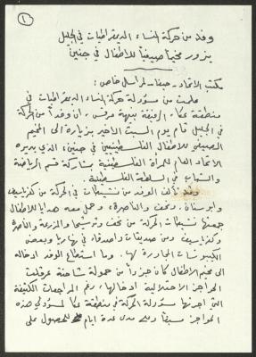 "A Delegation from the Democratic Women