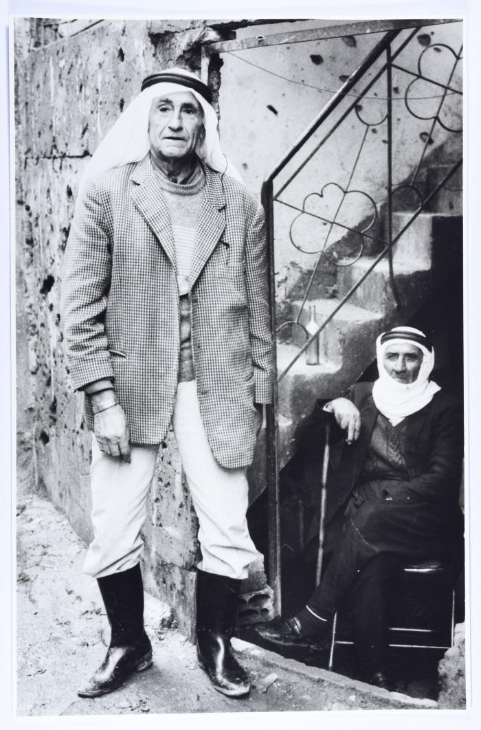 Two Elderly Men, Shatila Camp, 1987