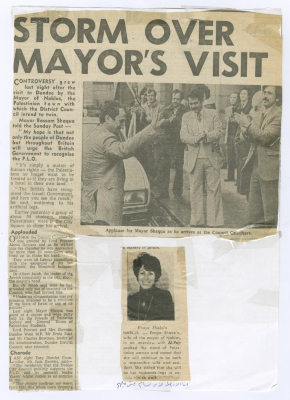 "A Storm over Mayor