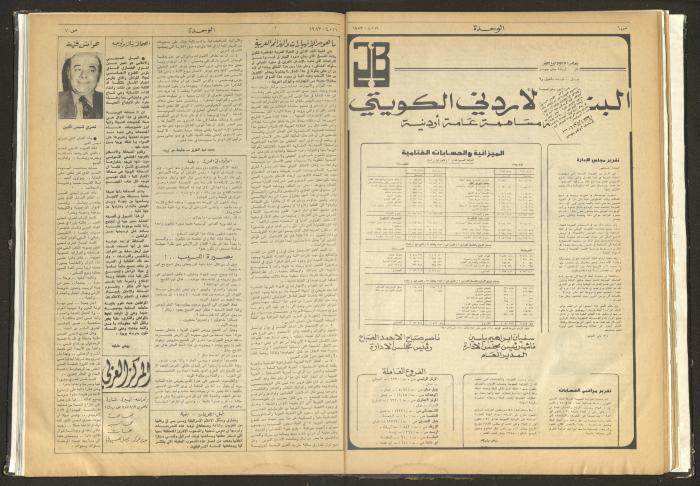 Al-Wehdeh Newspaper, 19th Issue, 16 April 1983 