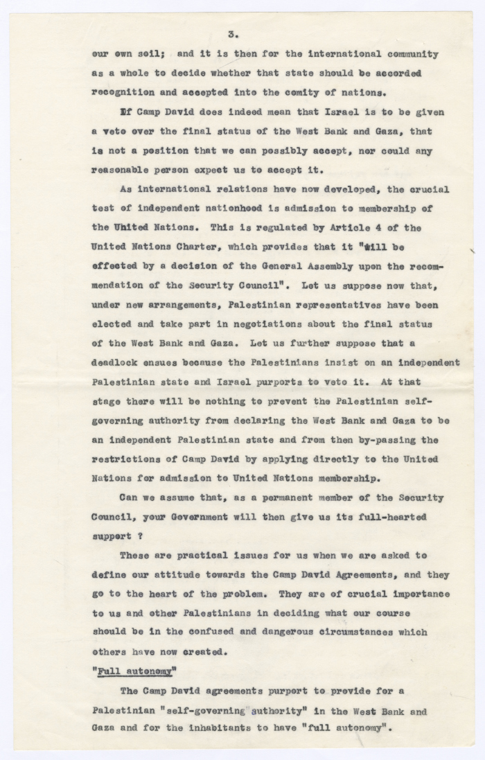 A letter from the Mayors of the West Bank to the American Pastor Jesse Jackson