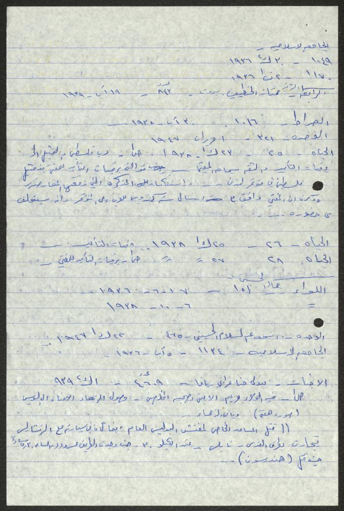 A Transcript by  Sameeh Hammoudeh for Palestinian Periodicals Issues 