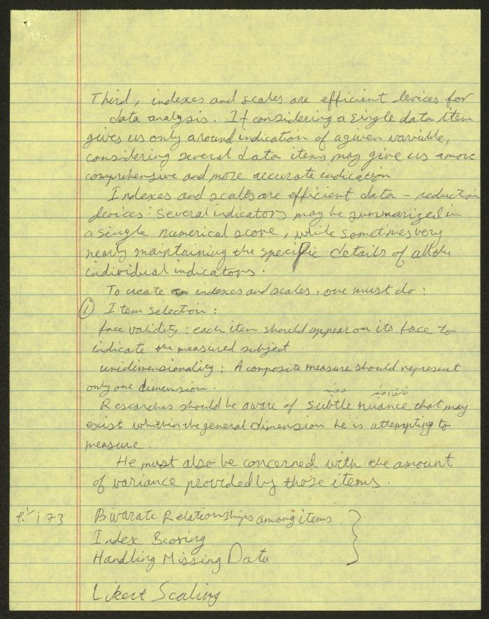 Exam Answer Sheet in Social Sciences