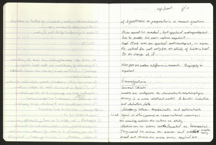 دفتر مادة تاريخ العلوم، 1998