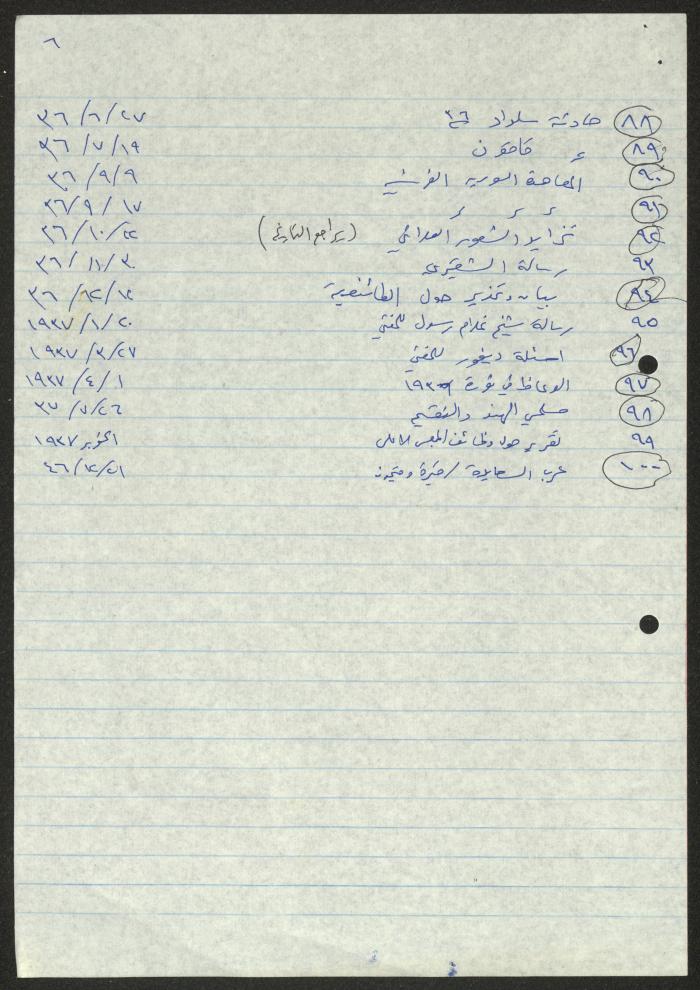 تسلسل أحداث تاريخية فلسطينية، لسميح حمودة