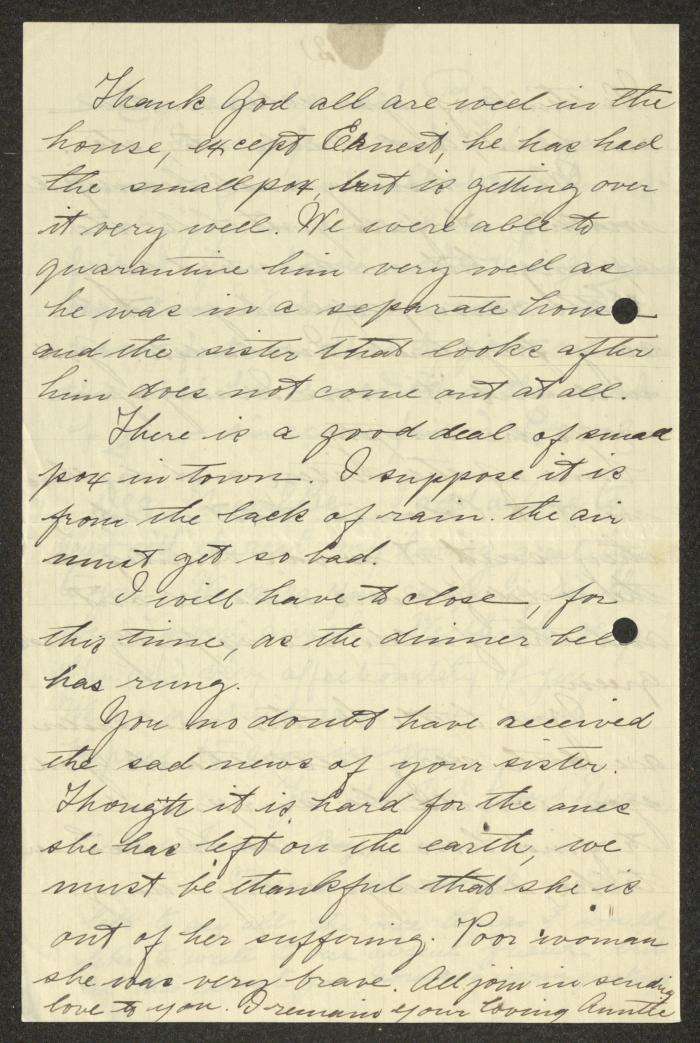 A Letter from the Sameeh Hammoudeh Collection