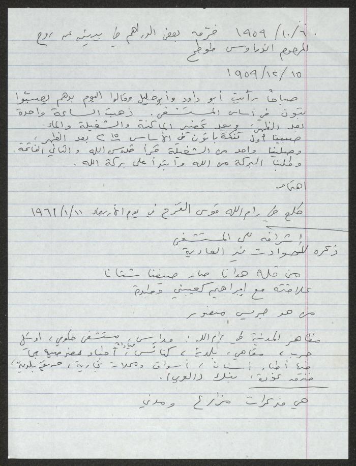 اقتباسات من مذكرات عزيز شاهين،  لسميح حمودة