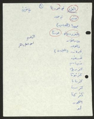 ملاحظات لسميح حمودة حول مواقع دينية أثرية