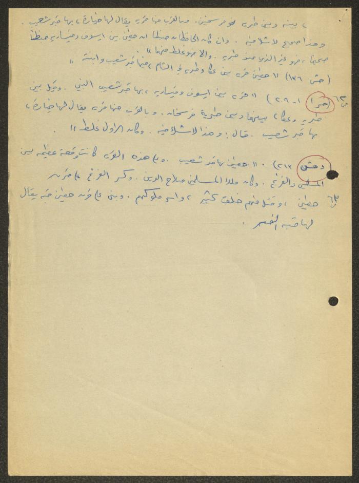 مسجد مجدل، اقتباسات وملاحظات