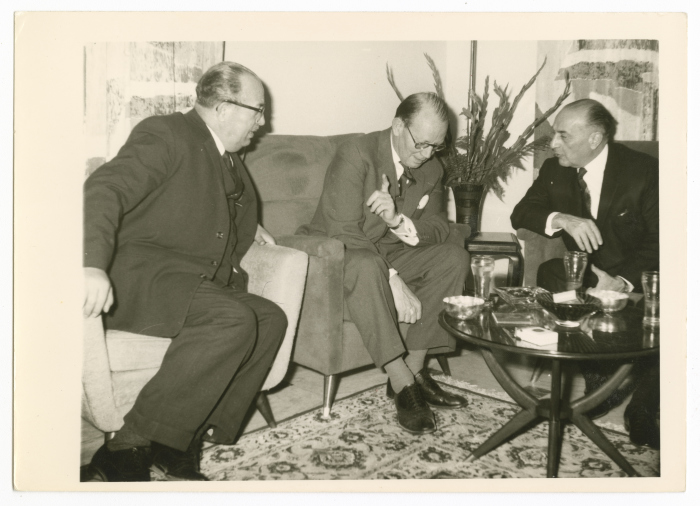 The British Delegation on a visit to Jordan