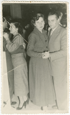 Micheal Habayeb and Layla Hraish Dancing at a Dance on the New Year