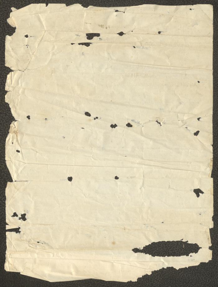 رسالة من عارف محمد إلى المدير التنفيذي لشؤون الوطن المحتل،  تشرين الأول 1981