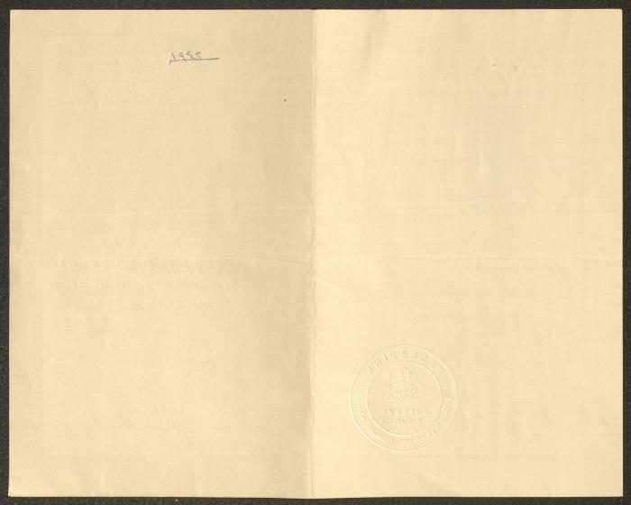 رخصة مزاولة مهنة المحاماة لمحمد العلوي، المحكمة العليا، 1942