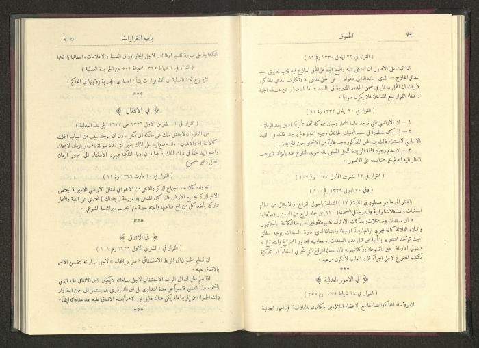 Sixth Issue of al-Huquq Magazine, Second Year, August 1925