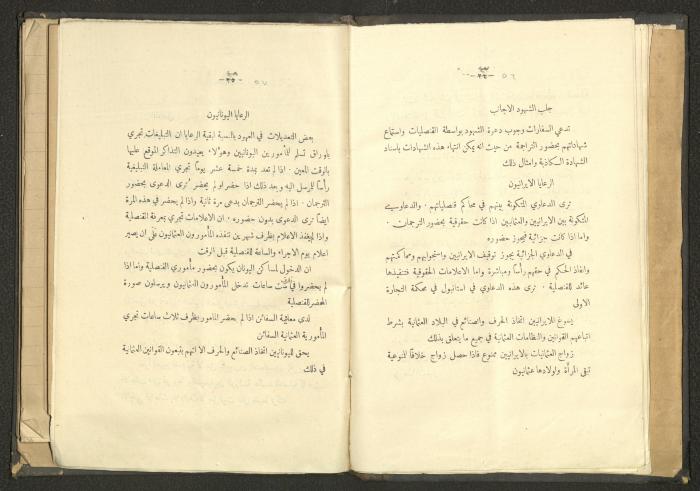 كتاب في الحقوق، عشرينيات القرن العشرين 