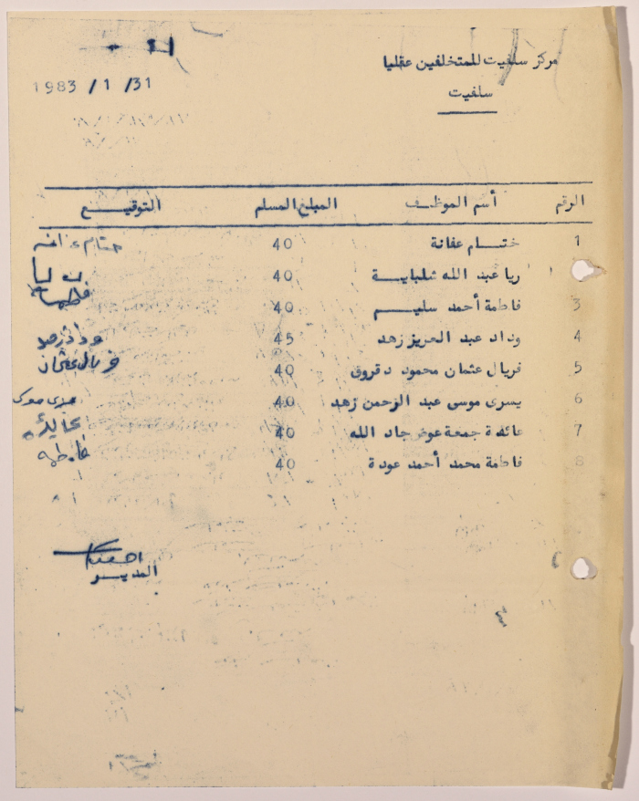A document pertaining to the establishment and functioning of 