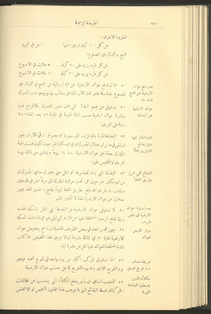 Special Issue, the Official Palestine Newspaper, 15 March 1929